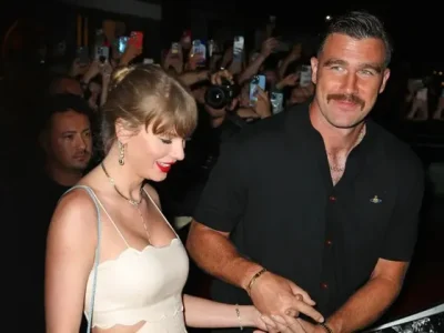 Taylor Swift dan Travis Kelce (Foto: GC Images)