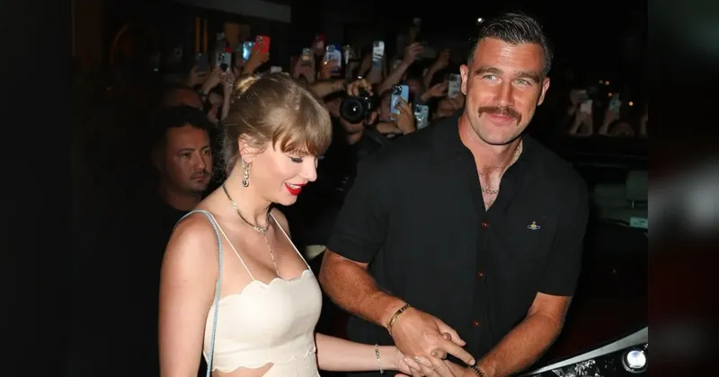 Taylor Swift dan Travis Kelce Curi Perhatian di Pernikahan Sepupu