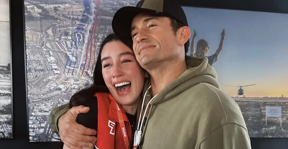 Dipeluk Orlando Bloom, Natasha Ryder Menangis Bahagia