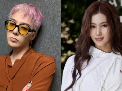 G-Dragon dan Sana TWICE dirumorkan pacaran. Foto: Dok. Instagram @8lo8lo8lowme, @m.by__sana