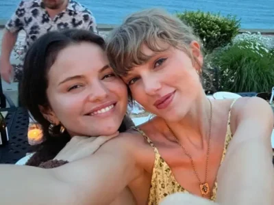 Ditemani Selena Gomez, Taylor Swift Rayakan Kemenangan Hak Musiknya. (Foto: Instagram/selenagomez)