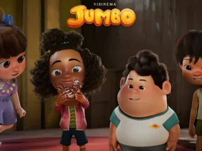 'Jumbo' menjadi film Indonesia terlaris sepanjang masa. Foto: Dok. Instagram @visinemaid