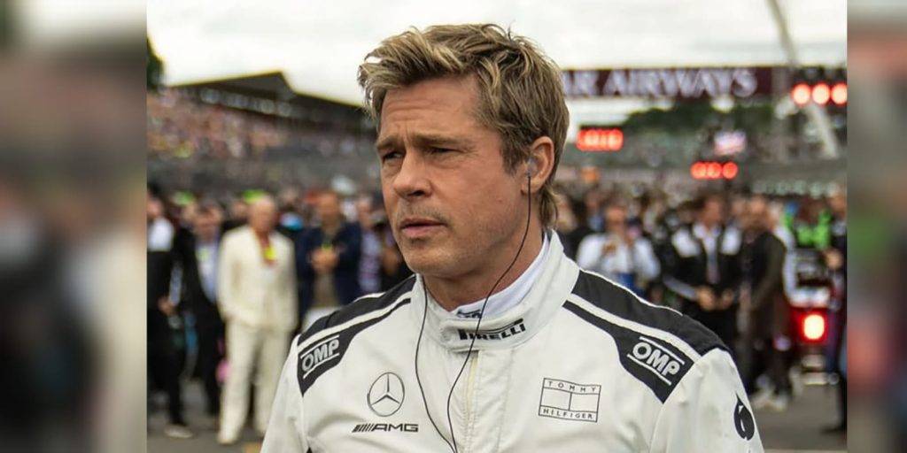 Brad Pitt membintangi film 'F1'. (Foto: Instagram/fandango)