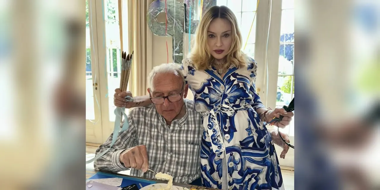 Postingan Manis Madonna Rayakan Ulang Tahun ke-94 Ayah