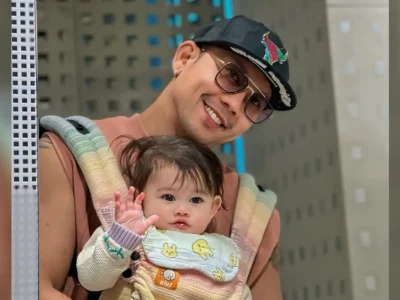 Denny Sumargo bersama anak. (Foto: Instagram/sumargodenny)