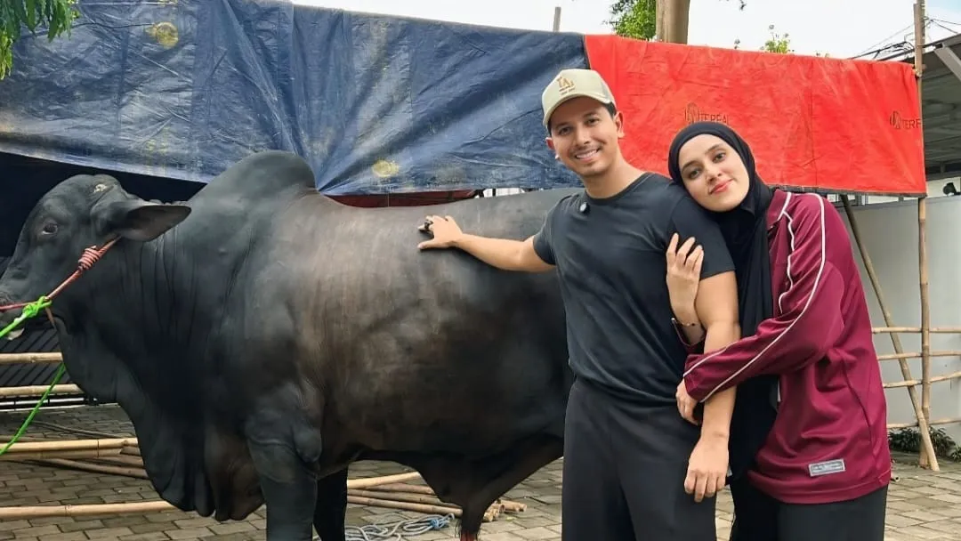Fairuz A Rafiq Pakai Kursi Roda, Kaki Memar Terinjak Sapi Kurban 1,2 Ton