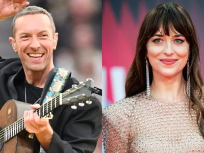 Dakota Johnson dan Chris Martin putus. Foto: Dok. WireImage via People