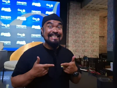 Komedian Peppy kini jadi promotor konser. (Foto: Agnes/Nyata)