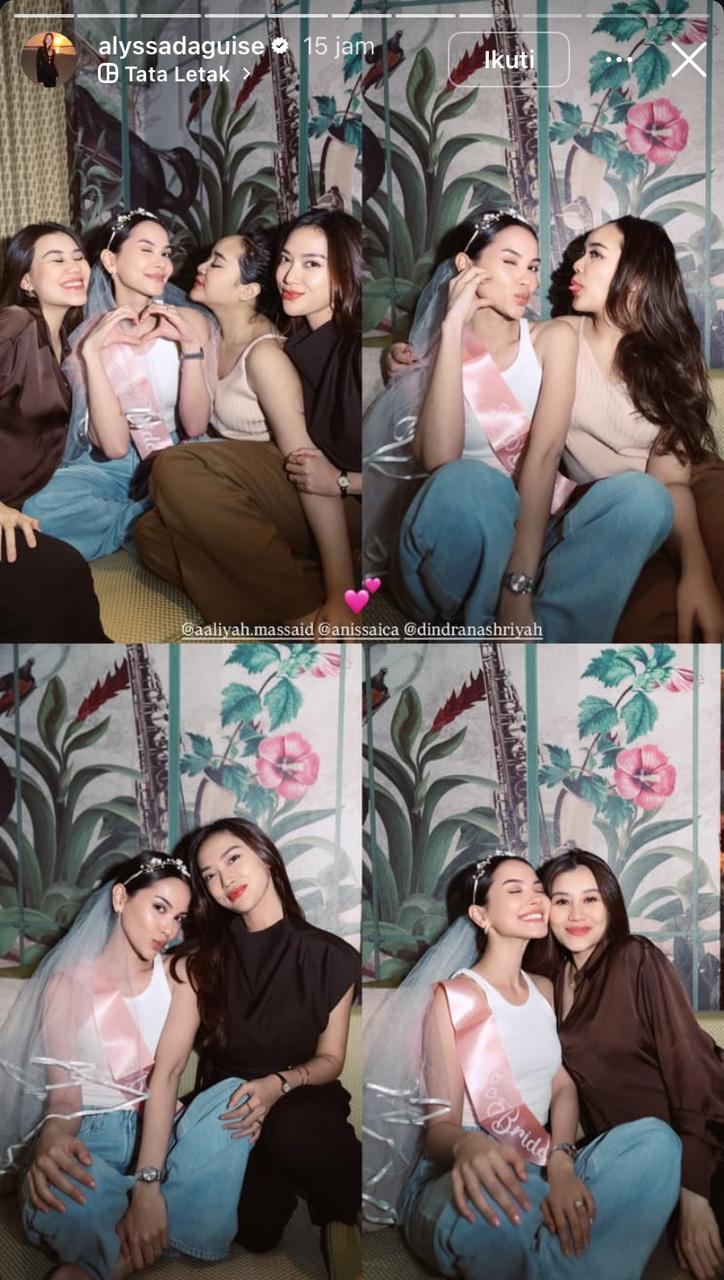 Alyssa Daguise bakal segera menikah. Foto : Instagram/alyssadaguise