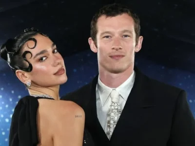 Dua Lipa dan Callum Turner. Foto: Dok. Instagram @dualipa