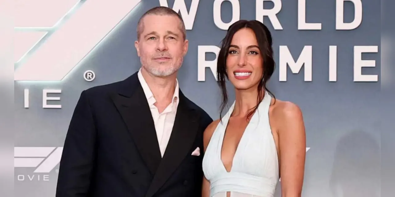 Brad Pitt dan Ines de Ramon Tampil Mesra di Premiere ‘F1’