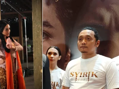 Sutradara Puji Totalitas Nikita Mirzani di Film 'Syirik: Danyang Laut Selatan'. (Foto: Kolase Dok. Ganesa Film dan Agnes/Nyata)