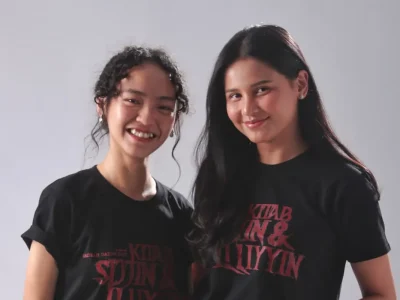 Kawai Labiba dan Yunita Siregar membintangi film horor 'Kitab Sijjin & Illiyin'. (Foto: Reza/Nyata)