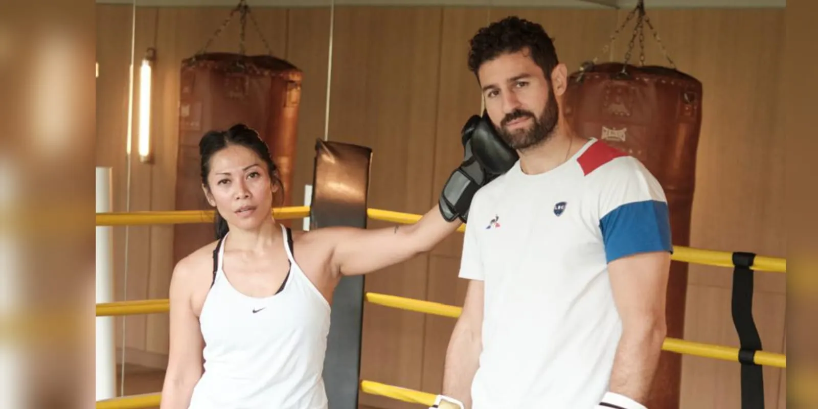 Demi Serial ‘Reacher’, Anggun Berlatih Bareng Juara Dunia Kickboxing