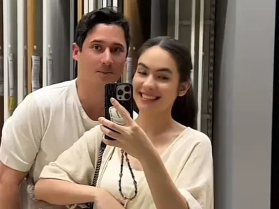 Potret mesra Steffi Zamora dan Nino Fernandez. Foto : TikTok.com/steffizamora