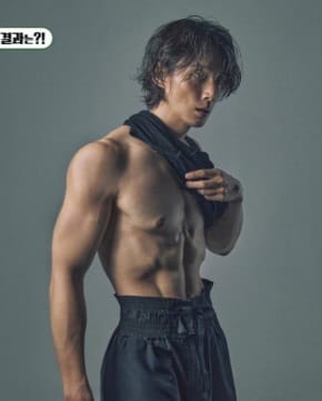 Tubuh Yoon Shi Yoon sekarang, setelah menjalani diet ekstrem. Foto: Dok. SBS
