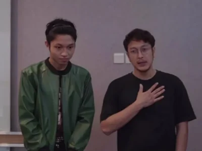 Dimas Anggara meminta maaf kepada Kiesha Alvaro. Foto: Dok. Instagram @dimsanggara