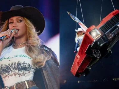 Properti mobil melayang di konser Beyonce rusak di tengah penampilan. Foto: Dok. Instagram @beyonce