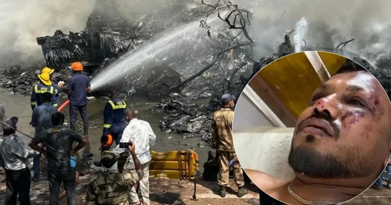 Kisah Satu-satunya Korban Selamat Kecelakaan Pesawat Air India