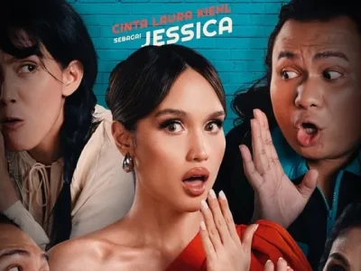 Cinta Laura jadi aktris sekaligus produser eksekutif film ‘Agen +62’ (Foto: Instagram/filmagenplus62)