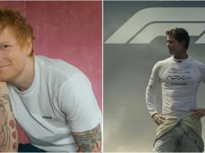 Ed Sheeran isi OST film ‘F1’ (Foto: Instagram/teddysphotos, Dok. IMDb)
