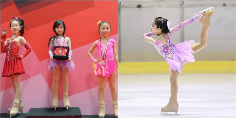 Atlet Seluncur Indah Cilik, Gazbiyya Zada Taviarandra Ingin Seperti Kaori Sakamoto