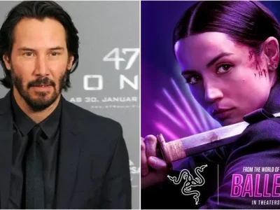 Ending ‘From the World of John Wick: Ballerina’ ide Keanu Reeves (Foto: Instagram/keaanuureeves, ballerinamovie)