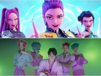Karakter ‘KPop Demon Hunters’ terinspirasi dari idol sungguhan (Foto: Dok. Netflix)