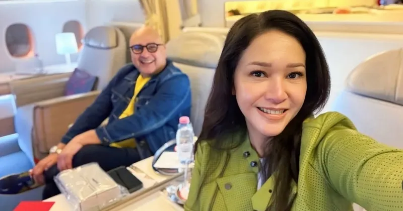 Absen Ngunduh Mantu Al Ghazali, Maia Estianty Pamit ke Eropa