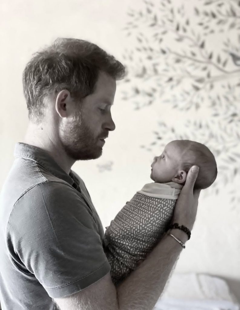 Pangeran Harry dan Putri Lilibet (Foto: Instagram/meghan)