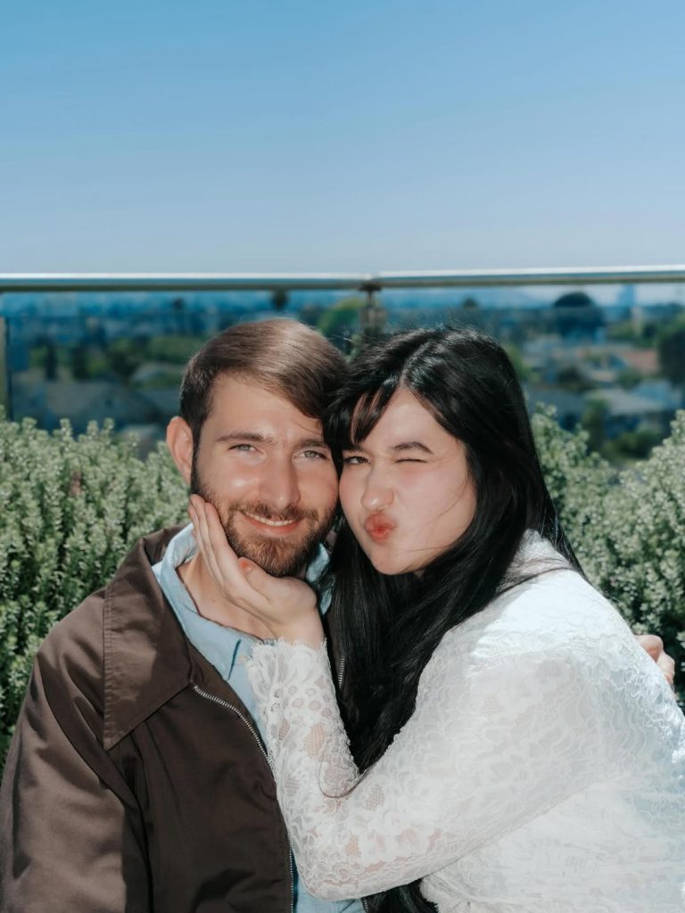 Asher Novkov-Bloom dan Stephanie Poetri (Foto: Instagram/stephaniepoetri)