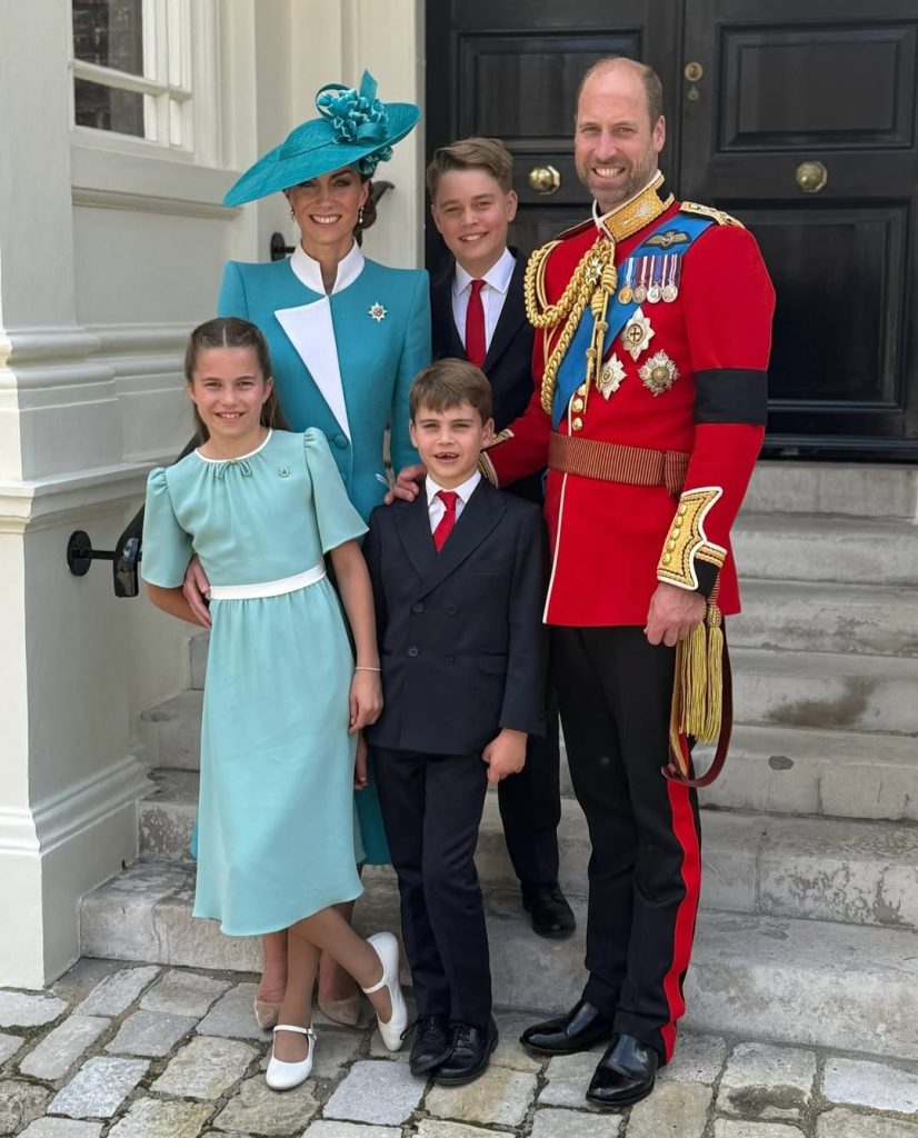 Merayakan Trooping of Colour bersama keluarga (Foto: Instagram/princeandprincessofwales)