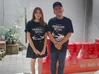 McDanny Semangat Jadi Teman Kampus Rachel Oldham di 'Gerbang Setan' (Foto: Nyata/Yanuarika)