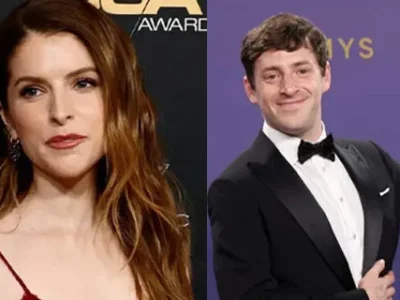 Anna Kendrick dan Komedian Alex Edelman. Foto : Getty Images