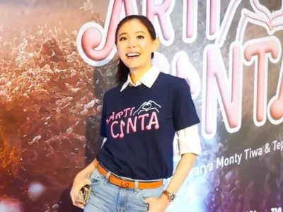 Olga Lydia jadi produser film 'Arti Cinta'. (Foto: Bayu/Nyata)