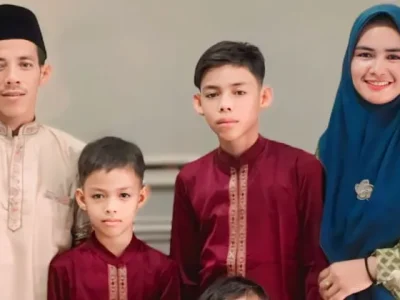 Rayyan Arkan Dhika bersama keluarga. Foto : Dok Pri