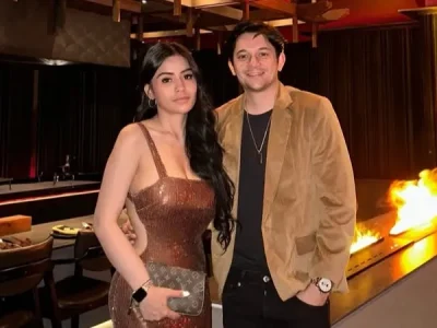 Andrew Andika dan Vio. Foto : Instagram/violentina.kaif