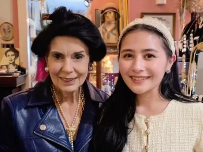 Prilly Latuconsina bersama Yvonne LaFleur. Foto: Dok. Instagram @prillylatuconsina96