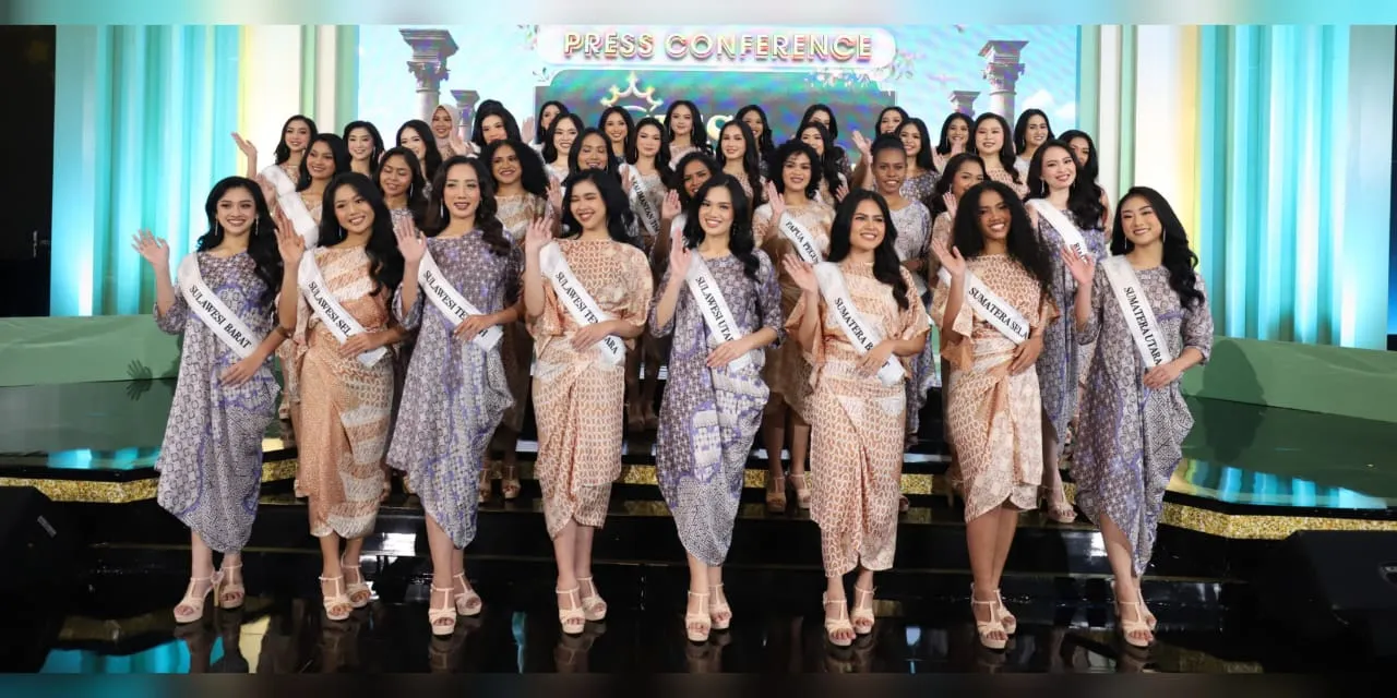 Miss Indonesia 2025 Resmi Umumkan 38 Finalis, Perwakilan Papua Pegunungan Diganti