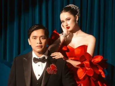Billy Syahputra dan Vika Kolesnaya. (Foto : Instagram/bilsky16)