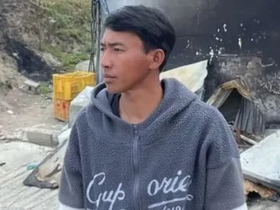 Sugianto, WNI yang selamatkan warga Korea Selatan saat kebakaran hutan. Foto: Dok. Padnya/Nyata