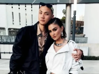 Agnez Mo dan kekasihnya, Adam Rosyadi. Foto: Dok. Instagram @ryoshiadam