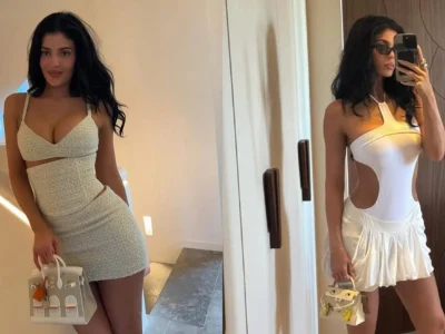 Kylie Jenner memamerkan dua koleksi tas Hermes Birkin limited edition miliknya. Foto: Dok. Instagram @kyliejenner