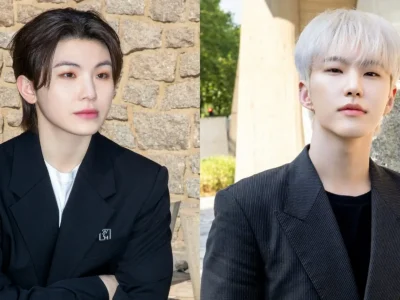 Woozi dan Hoshi SEVENTEEN mulai wamil September 2025. Foto: Dok. Weverse