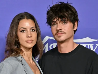 Will Peltz dan Kenya Kinski-Jones bertunangan. Foto: Dok. Film Magic via People