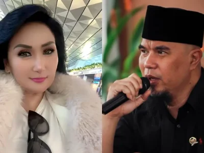 Ahmad Dhani melaporkan psikolog Lita Gading. Foto: Dok. Instagram @dhaniperwakilanrakyat, @lita.gading