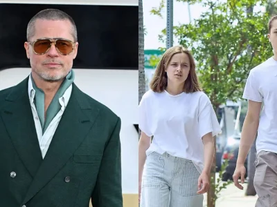 Brad Pitt ingin merayakan ulang tahun anak kembarnya. Foto: Dok. Getty Images, Mega