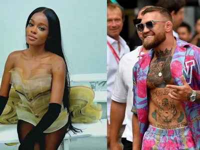 Rapper Azealia Banks berseteru dengan Conor McGregor. (Foto: Kolase Instagram/azealiabanksforever/thenotoriousmma)