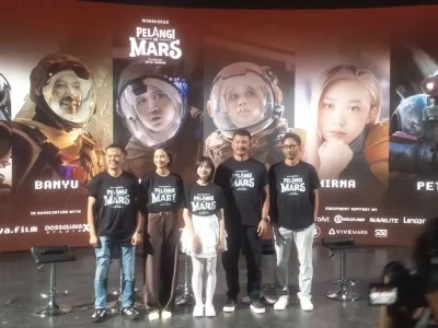 Film 'Pelangi di Mars'. (Foto: Bayu/Nyata)
