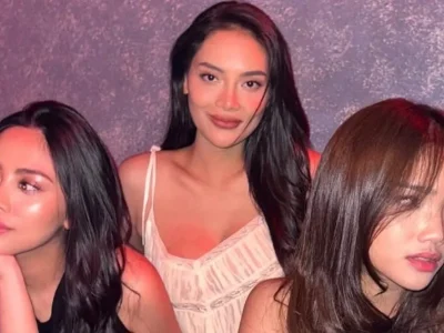 Erika Carlina bersama Rachel Vennya dan Fuji. Foto: Dok. Instagram @fuji_an